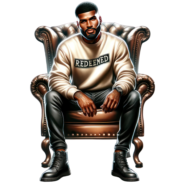 Black Men- Pray – Kings – Chubby T-Shirt Collection 2 - Image 9